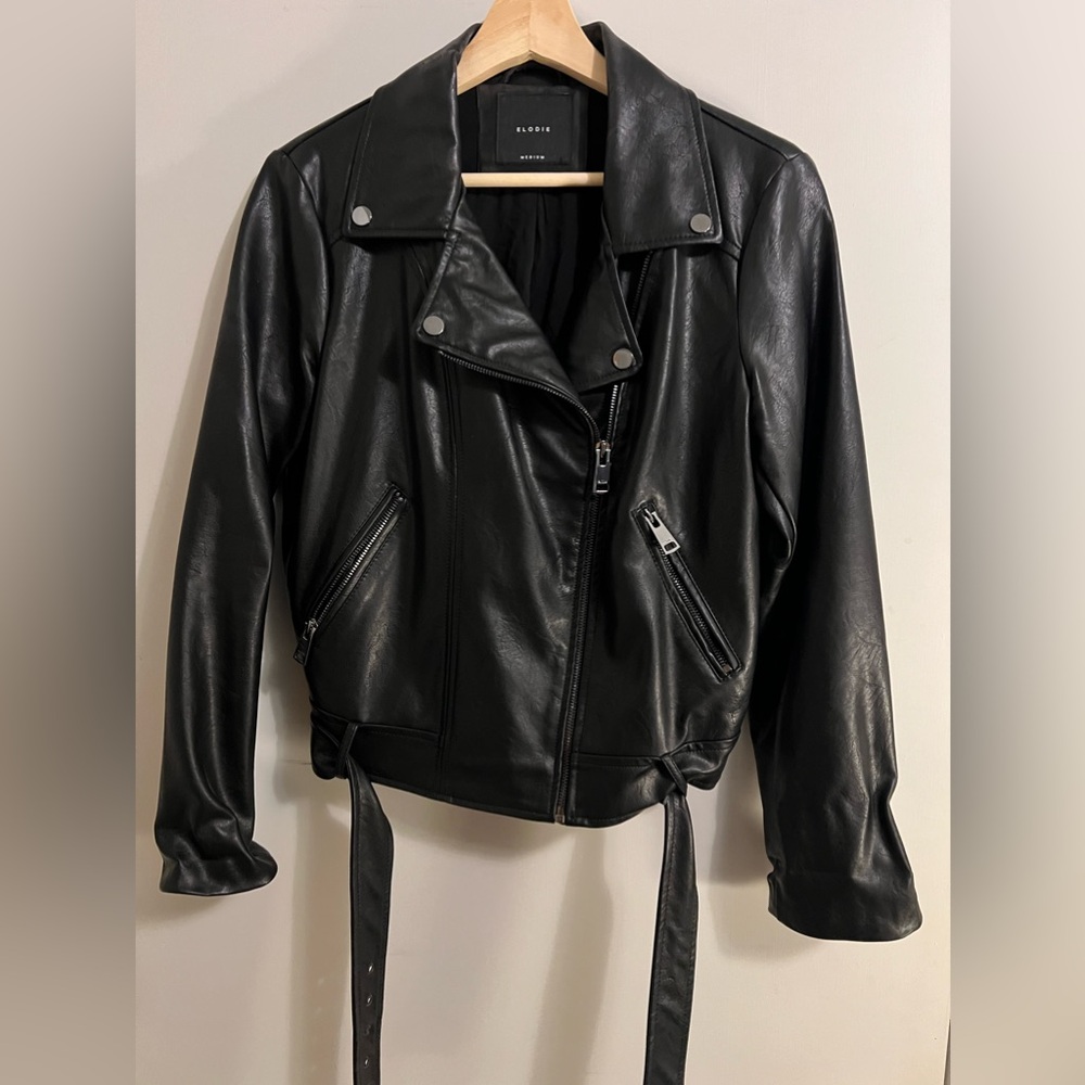 Womens Elodie Moto Jacket. Size Medium.